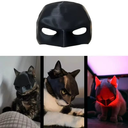 Bat Cat Avenger , Cool Cute Bat , Gift Matte Superhero Black Pet Toys for Cats and Dogs